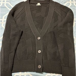 SOLD!!!Hermes H Cardigan wool